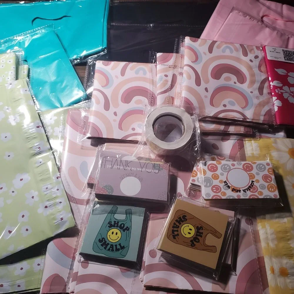 Bundle #6 - Huge Bundle Shipping Supplies - Craft Fair Booth - Farmer's Market